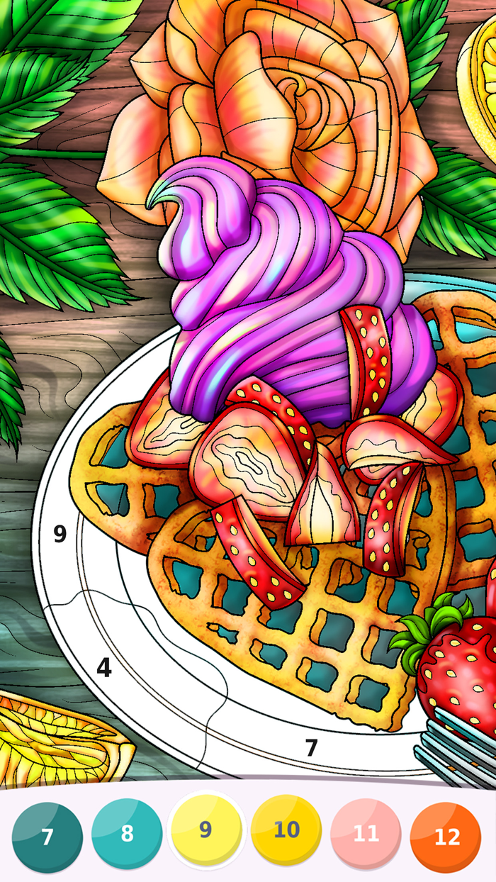 Relax Color by Number