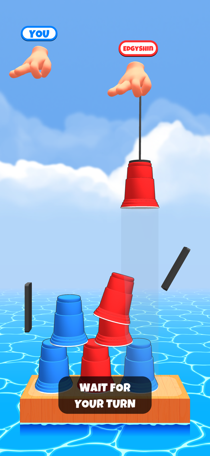 Cup Tower Battle