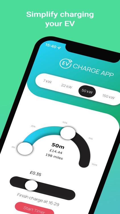 EV Charge App Range Calculator