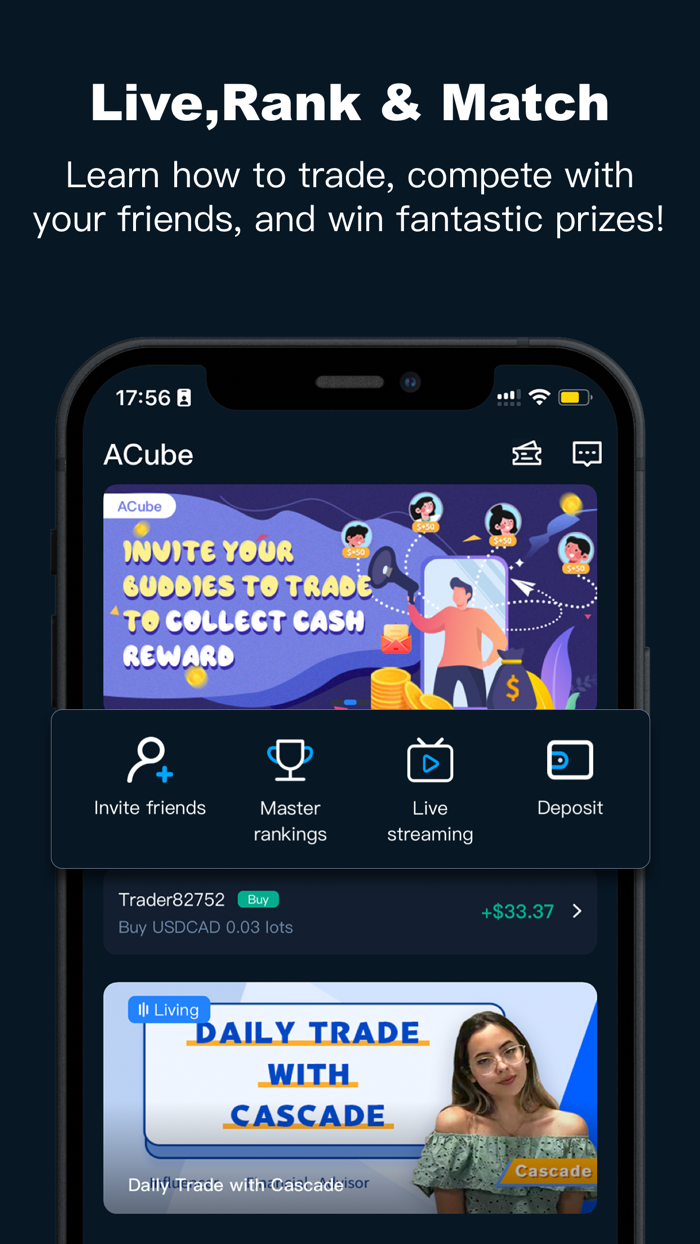 ACube – Trade CFD  Stocks