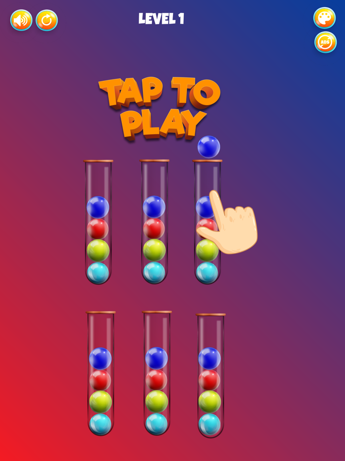 Color Ball Sort It 3d Sortpuz