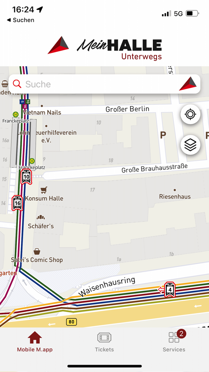 Mein HALLE Unterwegs