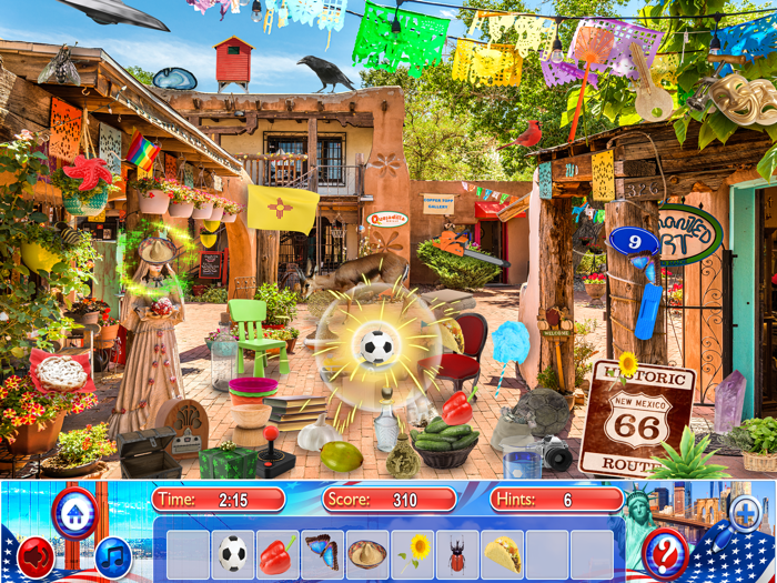 Hidden Objects USA Spy Quest