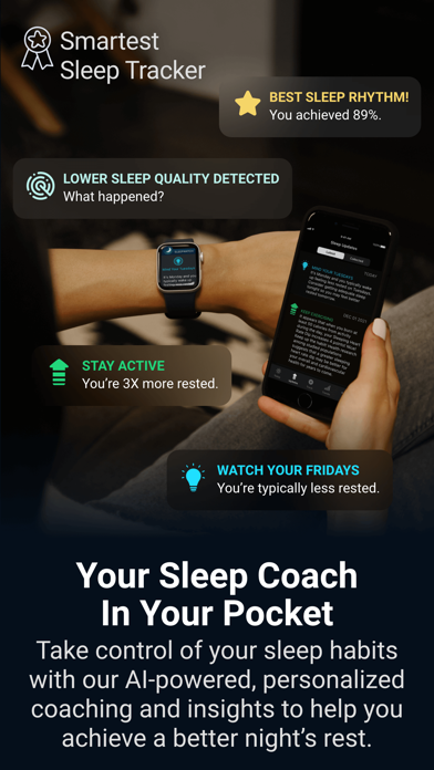 SleepWatch - Top Sleep Tracker Screenshot