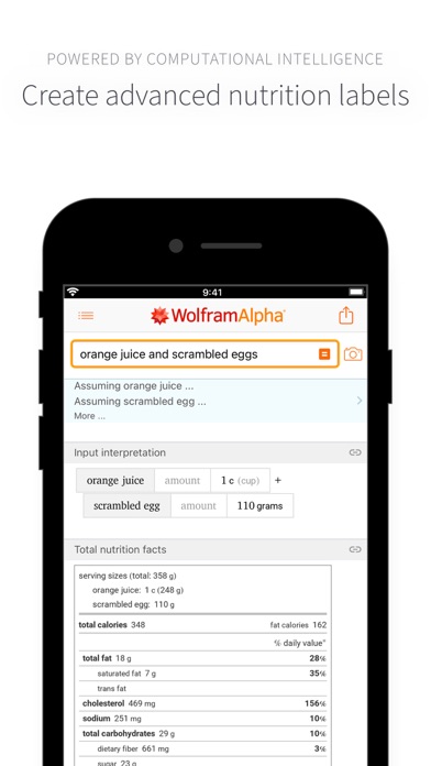 WolframAlpha Classic Screenshots