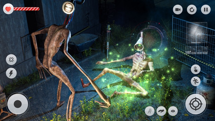 Scary Light Head Horror Escape