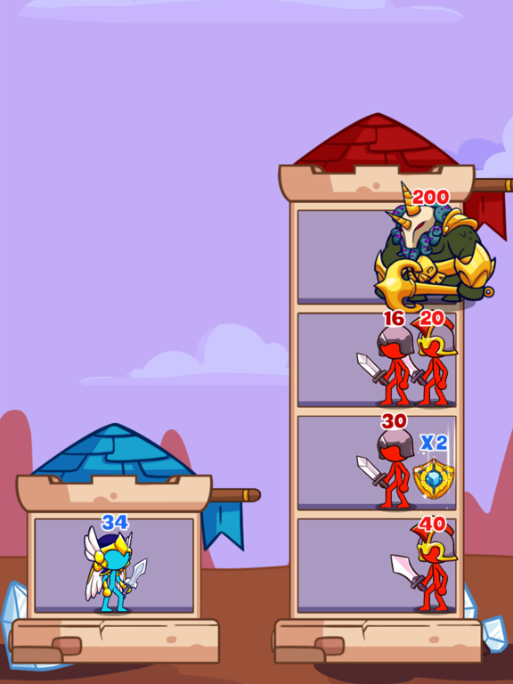 Stick Hero - Mighty Tower Wars screenshot 4