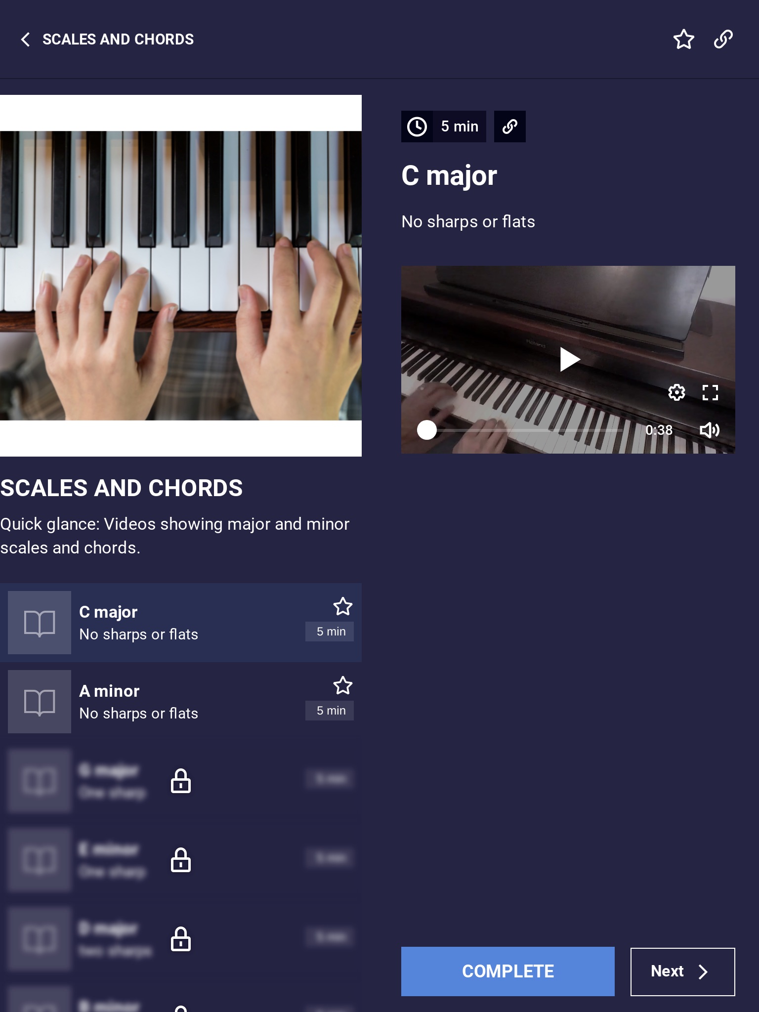 Piano fingers screenshot 2