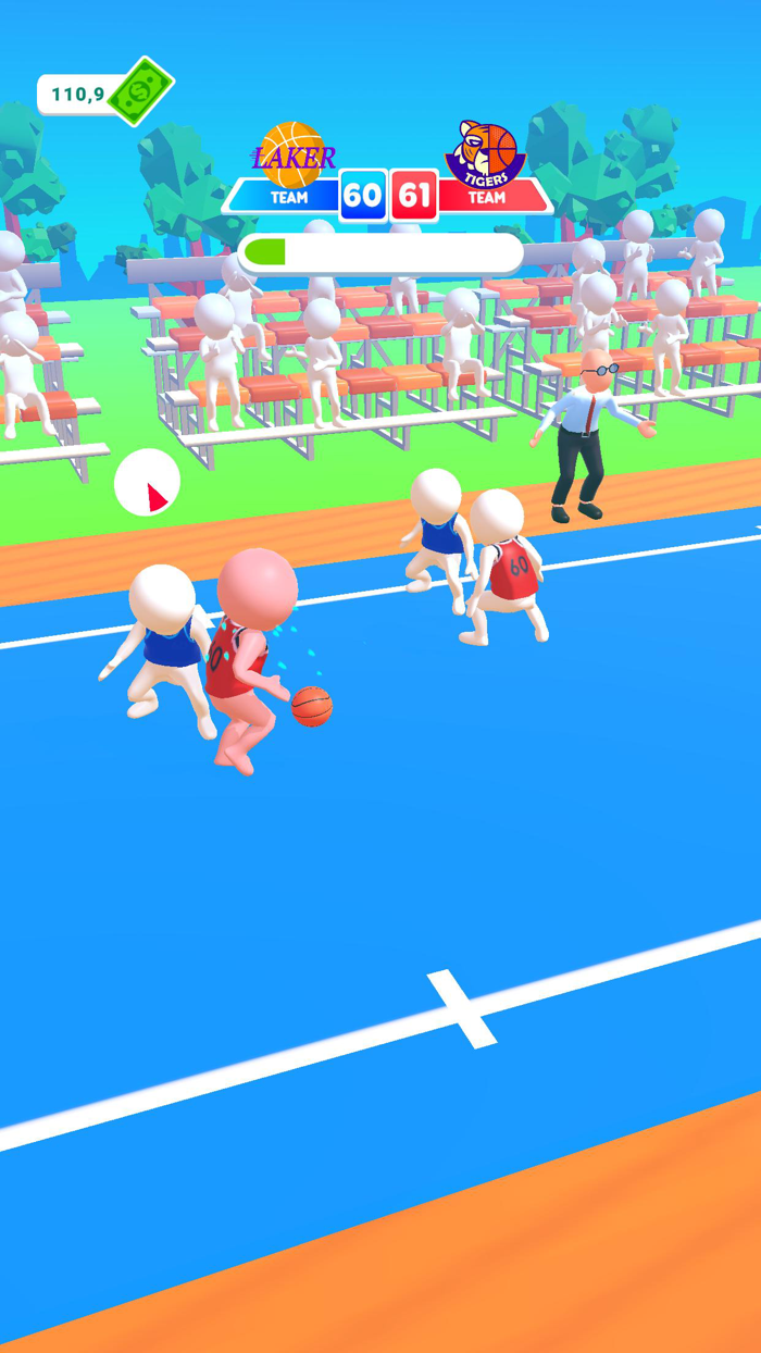 Basketball Court Player