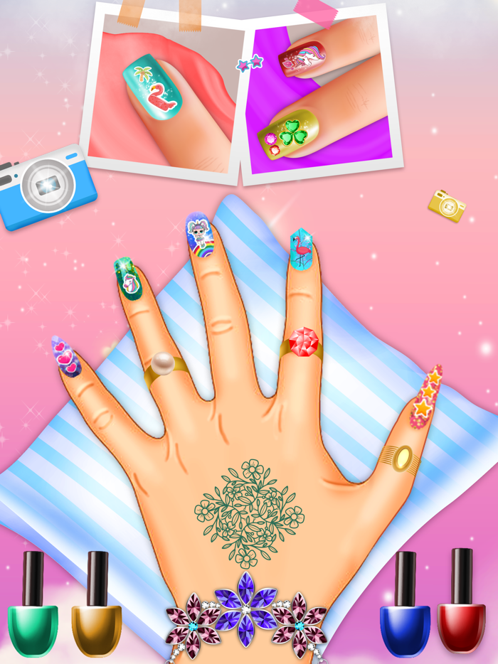 Unicorn Nail Salon Manicure