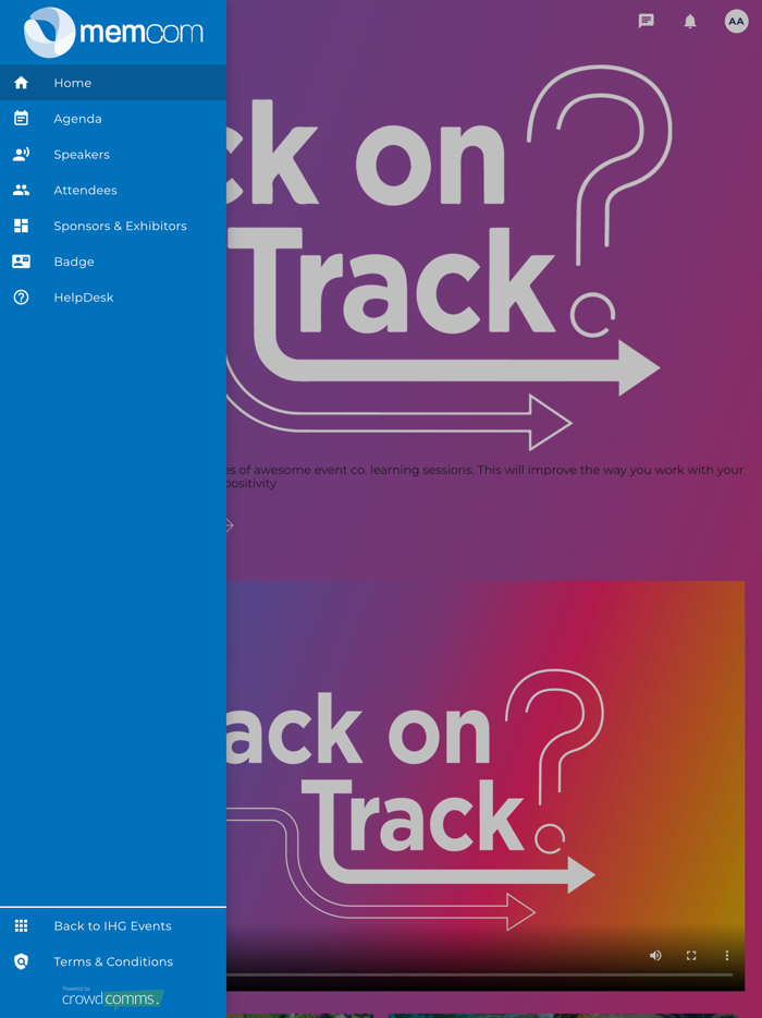 Memcom 2022 Conference App