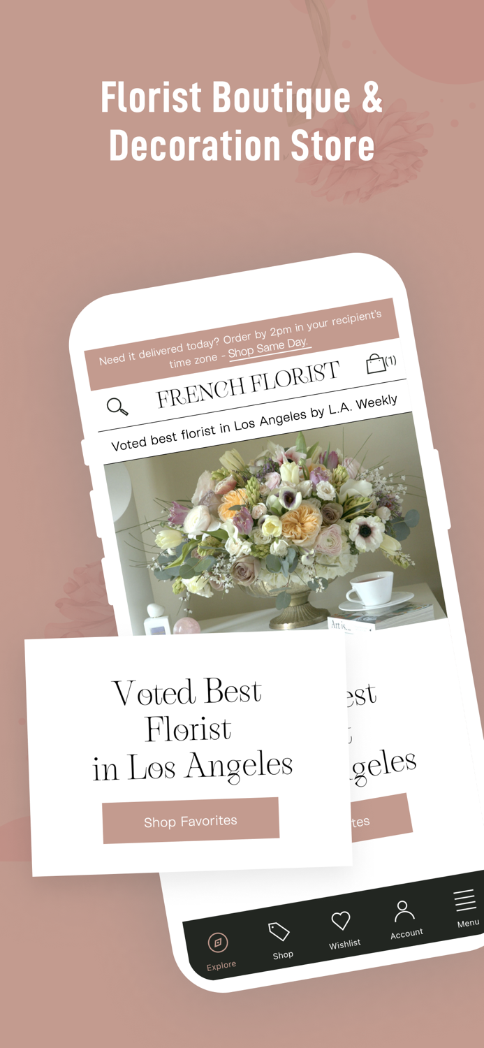 French Florist Flower Delivery