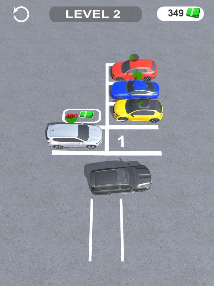 Car Lot Parking - Sort Master