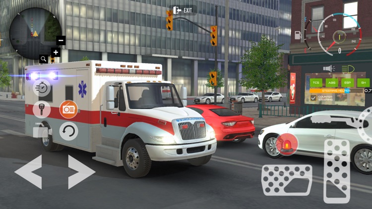 Ambulance City Car Driving Sim