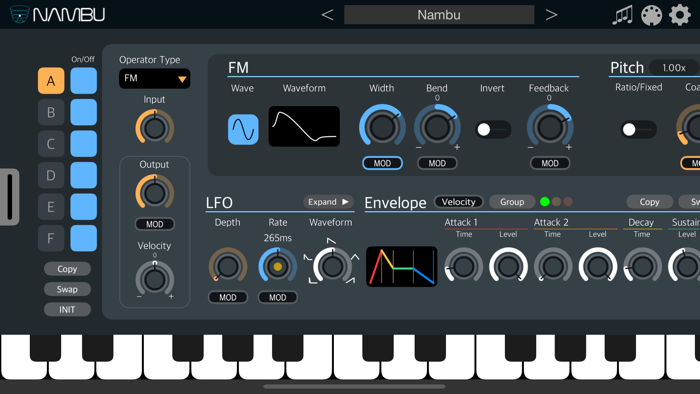 Nambu - AUv3 Plugin Synth