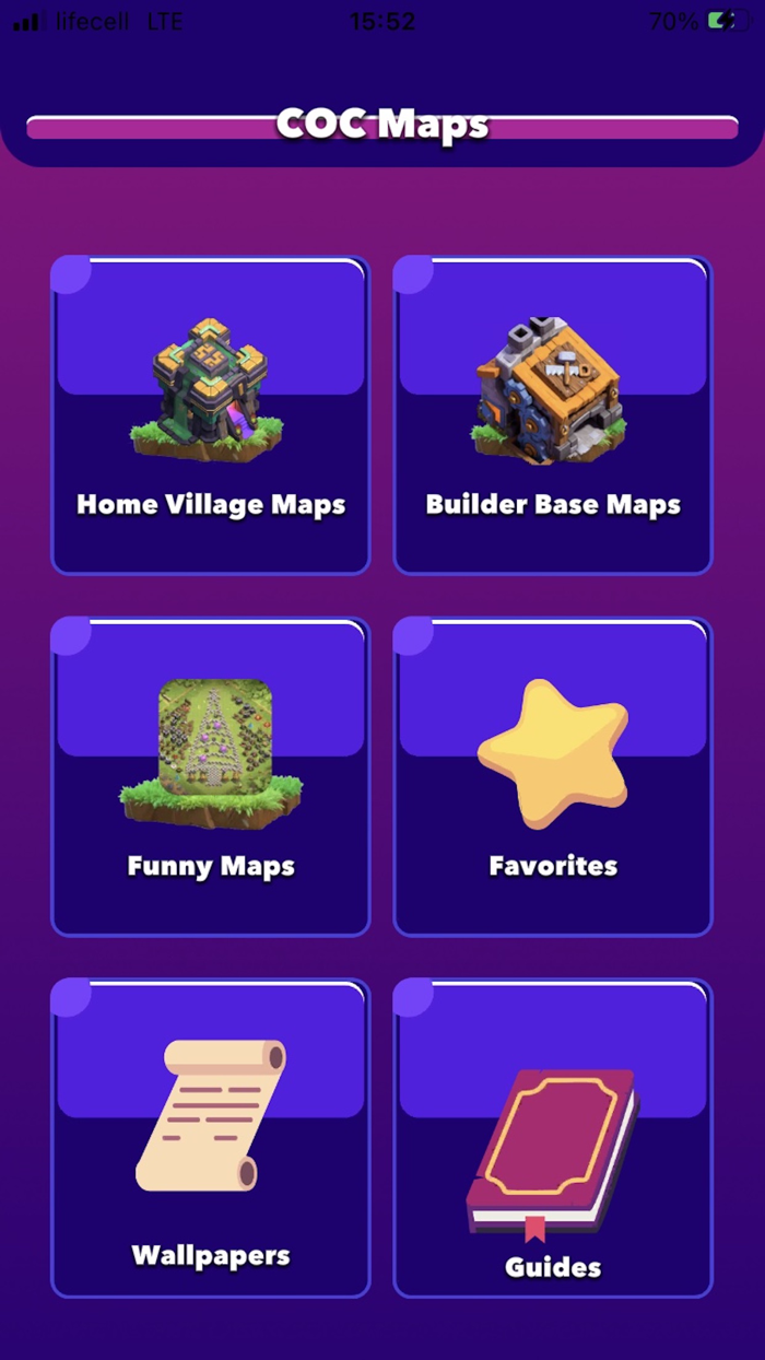 Base  Map for Clash of Clans