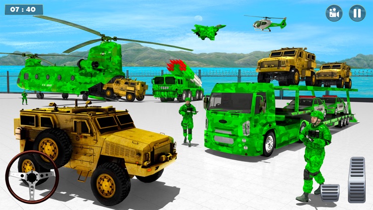 Army Transport Truck Simulator