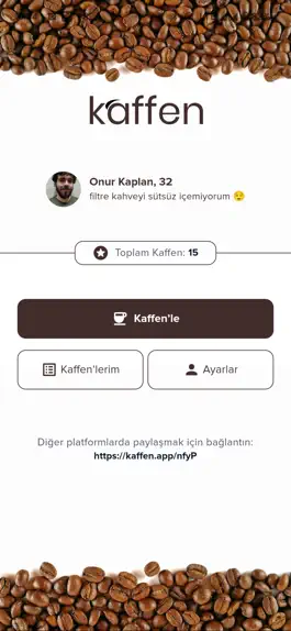 Game screenshot kaffen - kahve arkadaşı bul mod apk