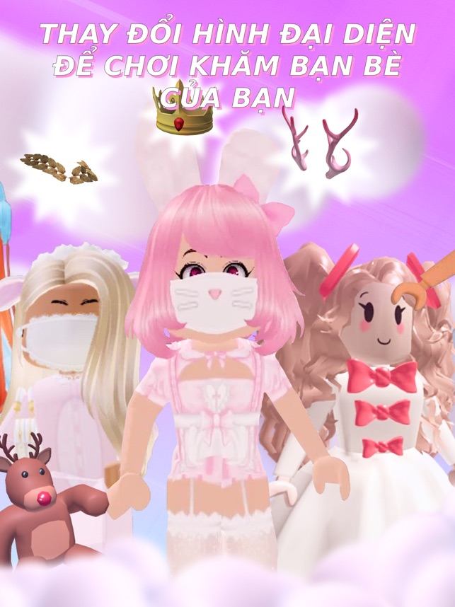 Skin Cô Gái & Mod vì Roblox