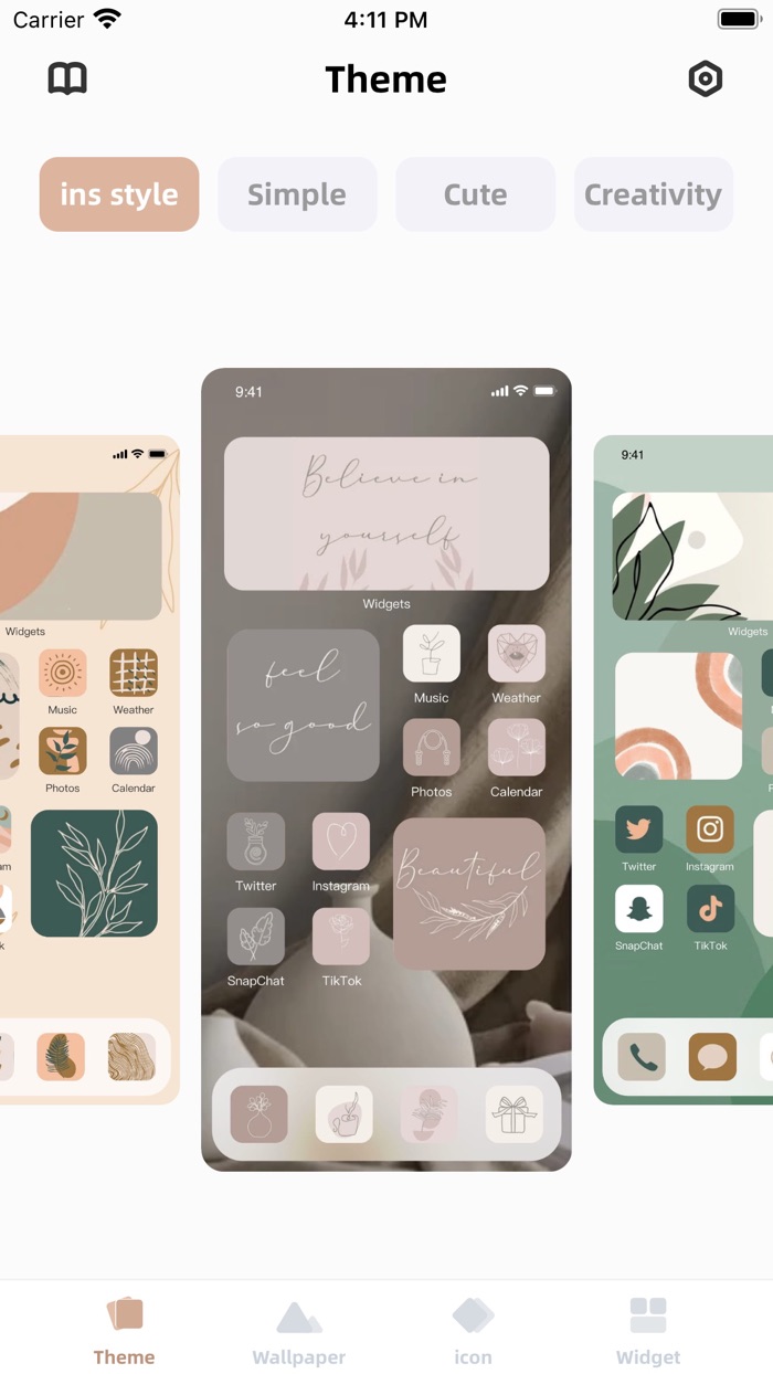 App Iconos - Widgets Kit