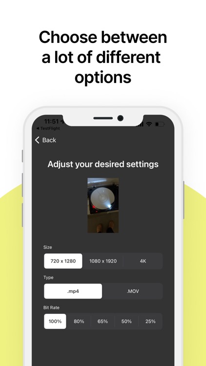 Viz: Video Resize & Compress screenshot-4