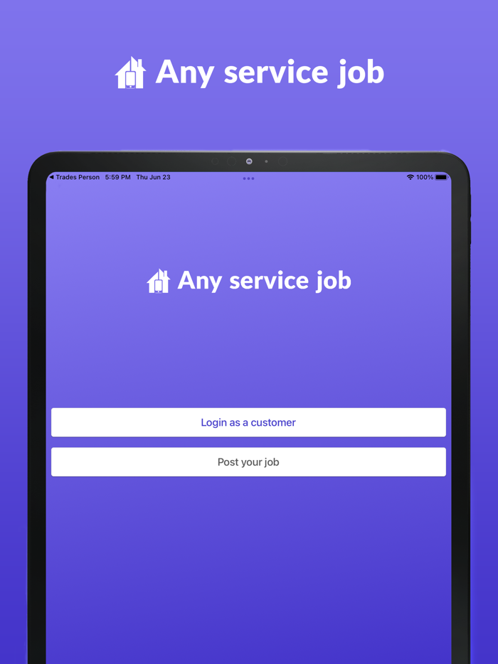 Any Service Job Customer