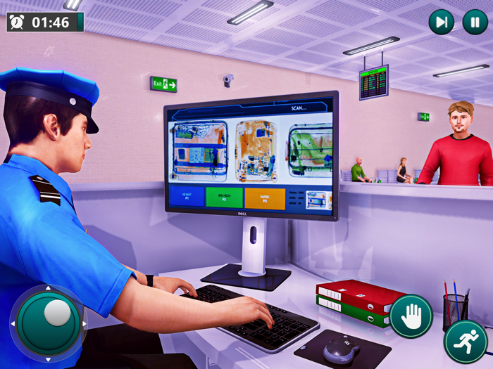 Airport Security Scanner 3D