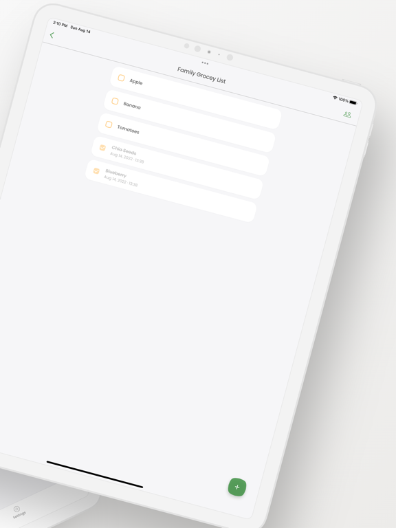 Grocery List Maker with sync screenshot 2