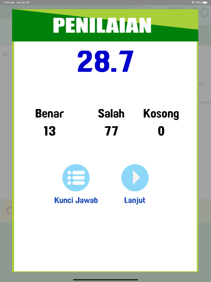 Simulasi Psikotes Kerja