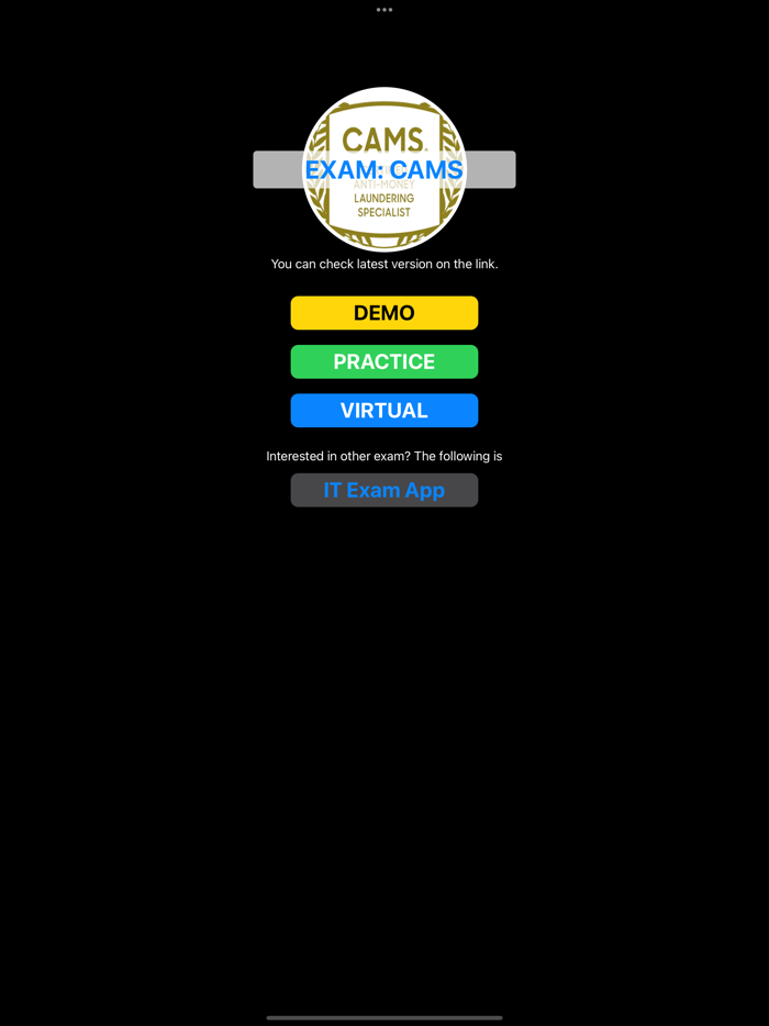 CAMS Preparation and Study