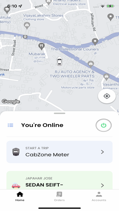 CabZone Driver