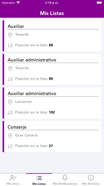 APP Llamamientos DSPAS