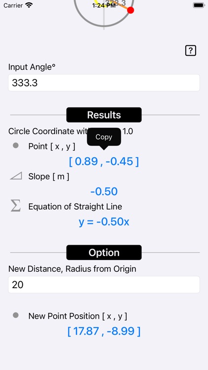 Circle Coordinate Calculator screenshot-8