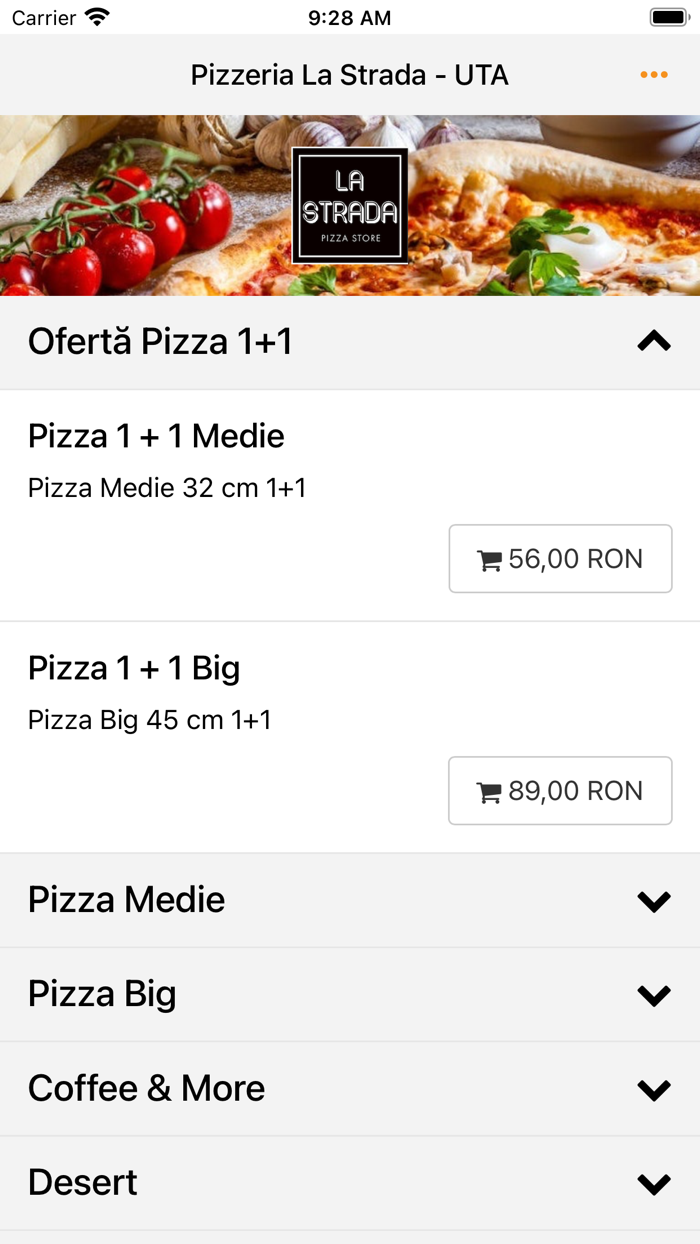 La Strada Pizza Store