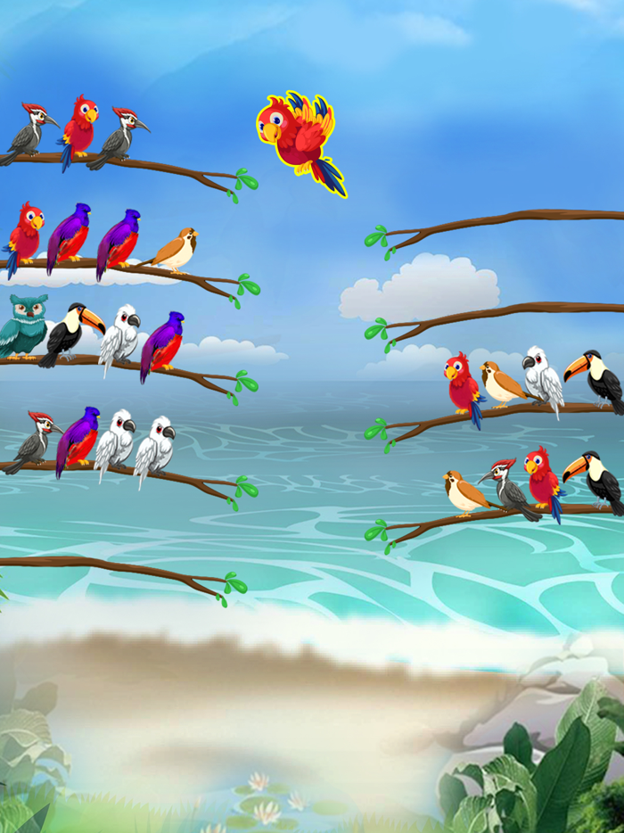 Bird Sort - Color Puzzle