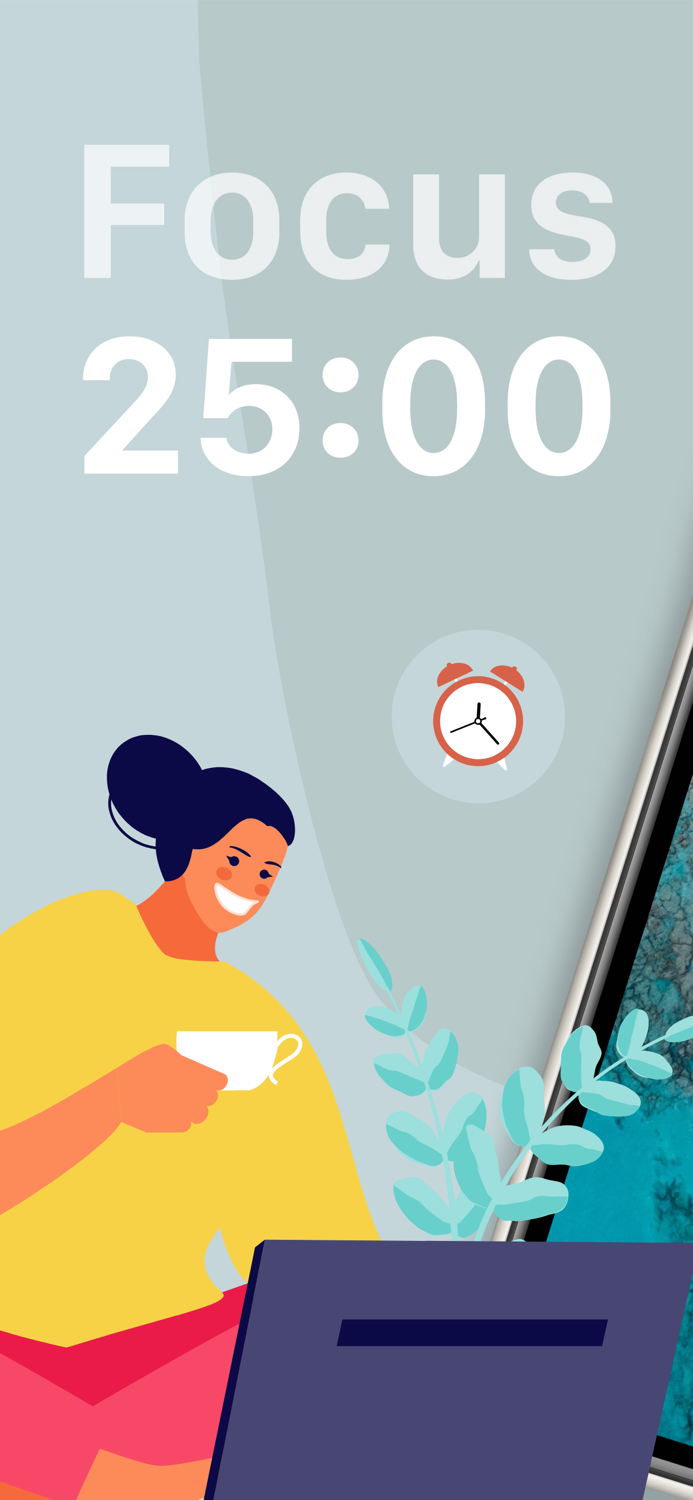 Flip Focus Timer for Pomodoro