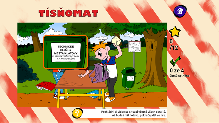 Tísňomat - nácvik volání