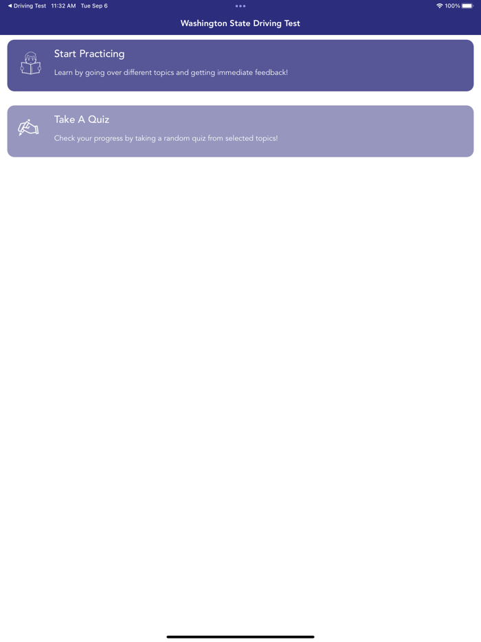 Washington Driving Test - DMV