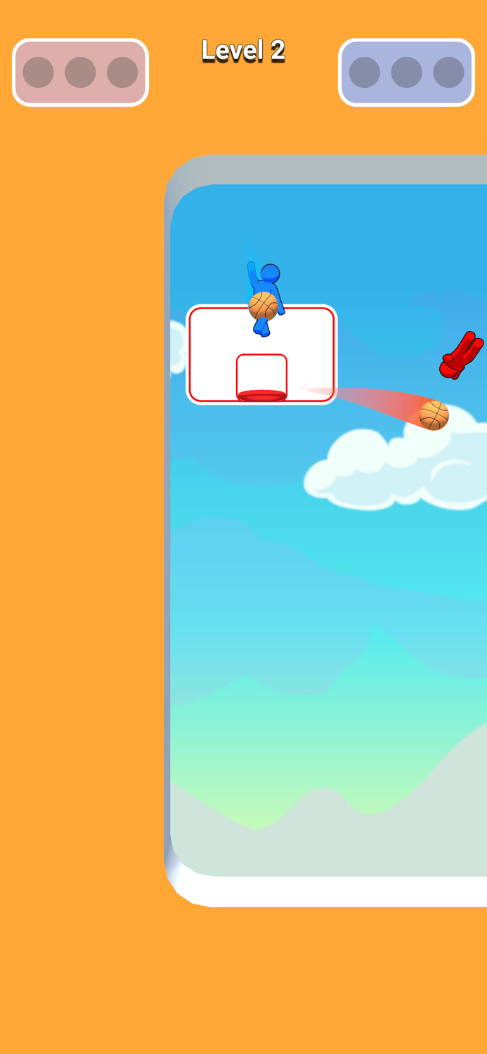 Basket Guys 3D - Colors Battle