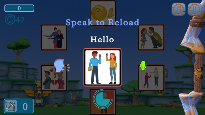 Archery ESL Words Simulator