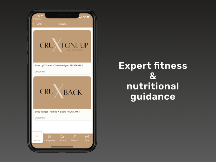 CRUx Custom Fitness Programs