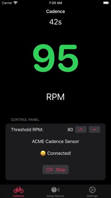 Cadence Monitor