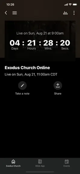 Game screenshot Exodus Church App apk