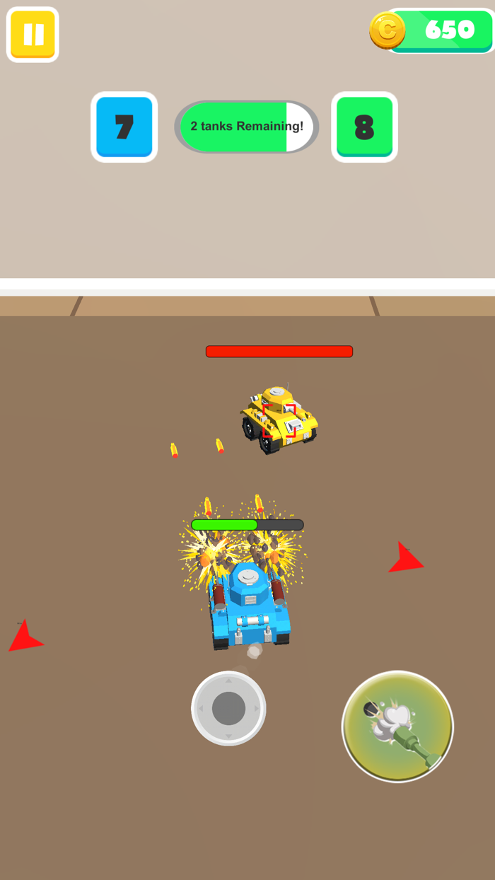 Tanks Survival Challenge