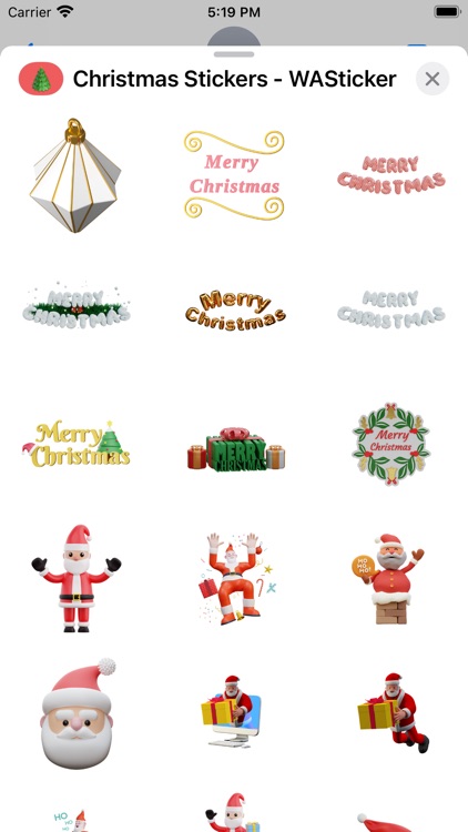 Christmas Stickers-2023 Wishes screenshot-9