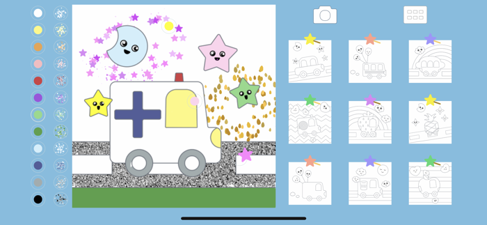 Car Truck Coloring Kid Toddler