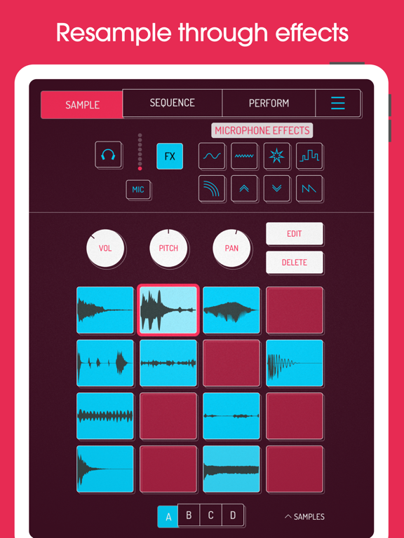 Koala Sampler iPad app afbeelding 2