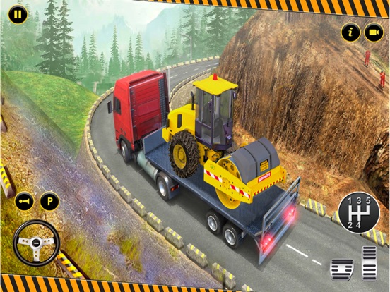 Heavy Excavator Truck Games 3D screenshot 2