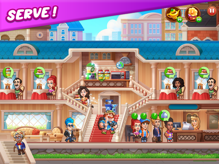 Restaurant Rush Cook Tycoon