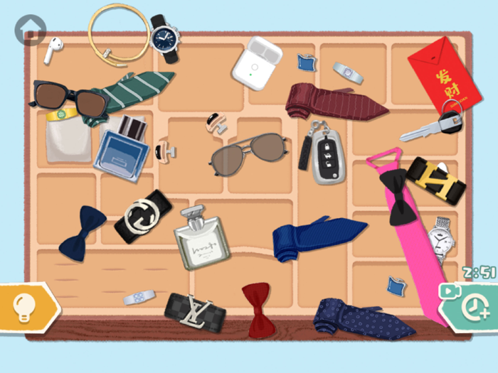 A little to the left - Tidy Up